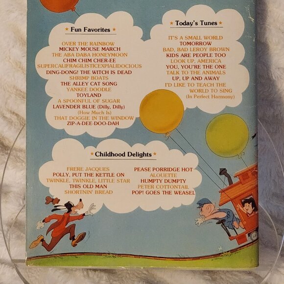 Disney Presents: Songs for Fun (1979) The Big 3 Music Corp - Picture 8 of 14